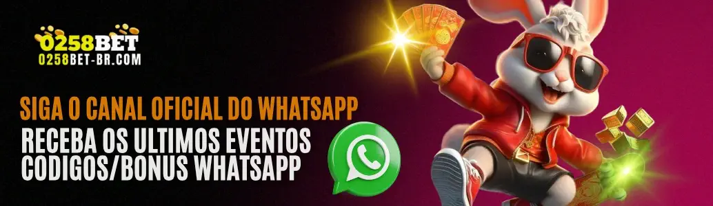 Banner de promoções do 0258BET Cassino